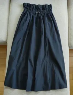 YEVS＊ 極美品ブラック ロングフレアスカート