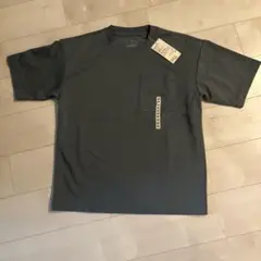 新品未使用　無印良品　ワイド半袖Tシャツ　スモーキーグリーン　Mサイズのサムネイル