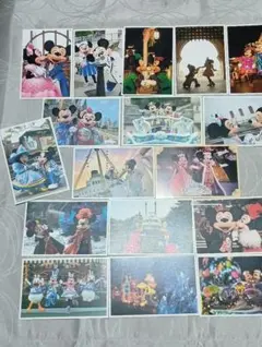 ディズニーシー　ディズニーランド　ポストカード　ミッキー　ミニー　東京ディズニー