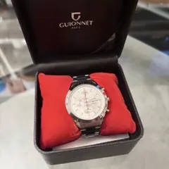 GUIONNET 新品電池 美品 腕時計 メンズ フライトタイマー 希少 - メルカリ