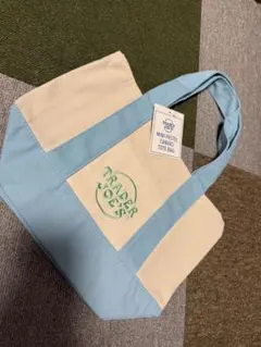 TRADER JOE'S ミニトートバッグ　ブルー