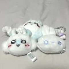 モモンガ 鏡とうさぎがま口+おまけ(しりみみうさぎフィギュア、モモンガシュシュ)のサムネイル