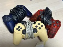 PS2 有線コントローラー 3個　ジャンク