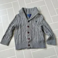 Polo Ralph Lauren グレー カーディガン 2/2T