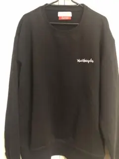 Mark Gonzales ロゴ刺繍スウェット ブラック