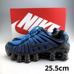 25.5cm ナイキ ウィメンズ ショックス TL ブルーヒーローメタリック青黒