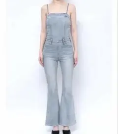 GYDA WEB限定BACK ZIPベアデニムロン