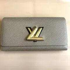 ルイヴィトン　エピ ポルトフォイユ ツイスト 長財布　グレージュ