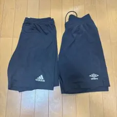 サッカー練習着下黒