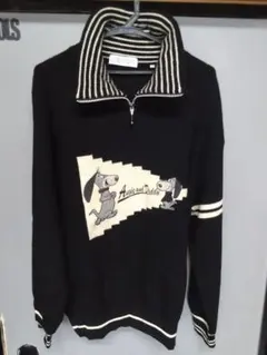 ◆GREEN CLUBS◆ ハーフジップ キャラクターニット /サイズ4のサムネイル