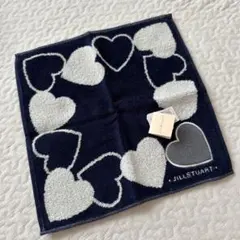 JILL STUART ハート柄タオルハンカチ