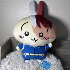 ちいかわ ヒロアカ めちゃもふぐっとぬいぐるみ 轟焦凍×うさぎ