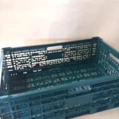 折りたたみコンテナ ブルー 整理 収納 5個の値段！ 10個購入で割引きし