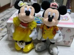 2010年ミッドサマーナイトパニックのミッキー&ミニーぬいぐるみバッジ
