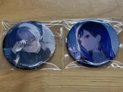 プロセカ グリッター缶バッジ グリ缶 42A 青柳冬弥　白石杏