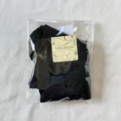 新品未使用　tutuanna 黒 ソックス 透明袋入り