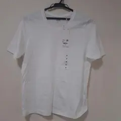 ★新品未使用★　ユニクロU　スーピマコットンクルーネックT　Mサイズ