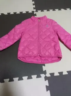 Ralph Lauren ピンク キルティングジャケット　ダウン