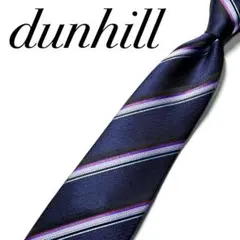 3973⭐️美品⭐️ダンヒル ネクタイ レジメンタル マルチストライプ ヘリンボーン
