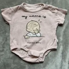 おおのたろう　バースデイ　ロンパース　80 ピンク