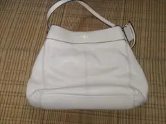COACH コーチ ショルダーバッグ ホワイト