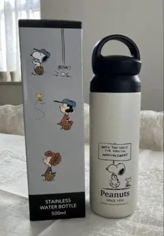 スヌーピー デイオフステンレスタンブラー ステンレスボトル 水筒 500ml iのサムネイル