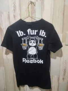 Reebok Tシャツ ブラック パンダプリントSのサムネイル