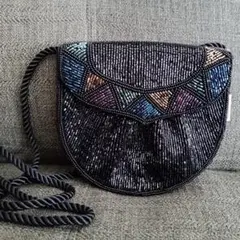 ショルダーバッグ ビーズバッグ AVON 紙タグ付き ショルダーポシェット