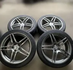 ②ちゃんみ〜522 AVS MODEL5 215/45R18 （青812） 2026年最新】avs model5の人気アイテム - メルカリ