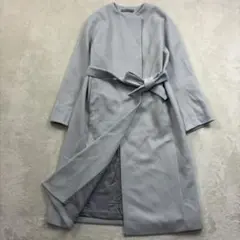 セオリーリュクスSEEK WOOL/MITCHELLロングコート黒36/日本製 - メルカリ