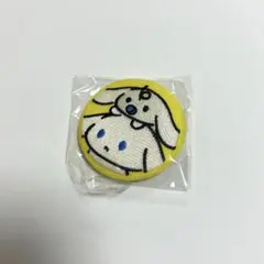 サンリオ アイシナモロール 刺繍缶バッジ