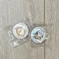 ちいかわ くら寿司 缶バッジ うさぎ あのこ