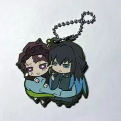 鬼滅の刃 竈門炭治郎 時透無一郎 ばんちょうこう キーホルダー　ラバーマスコット