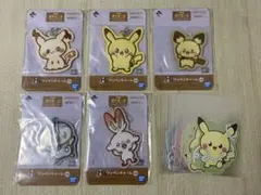 【最終値下】新品未開封　5点　オマケ付き　ポケピース　一番くじ　ワッペンチャームのサムネイル