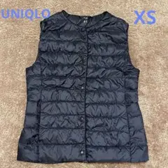 UNIQLO☆ユニクロ　ウルトラライトダウンベスト　ネイビー XS
