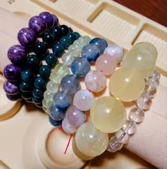 天然石　ブレスレット　まとめ売り　８点セット