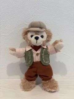 1.ダッフィー ぬいぐるみバッジ