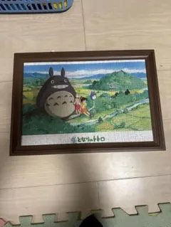 となりのトトロ ジグソーパズル 木製フレーム付き 500ピース - メルカリ