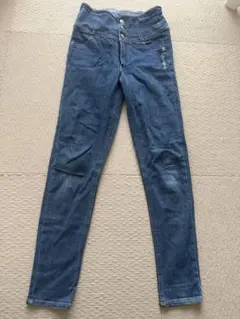 Lovetoxic ハイウエスト スキニーデニム