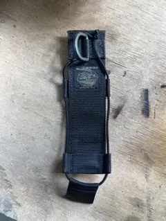 ブラックナイロンストラップ Dリング付き