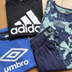 adidas、PUMA、アンブロ　150サイズ ４点セット売り