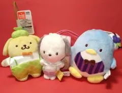 【サンリオ】ポムポムプリン・タキシードサム・ポチャッコ　マスコットまとめ売り