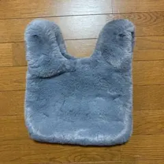 ファーバッグ グレー