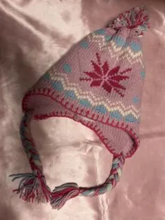 Phenix スキー　スノーボード　雪の結晶柄 ニット帽子