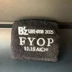 B'z LIVE-GYM 2025 -FYOP- 日付入りリストバンド