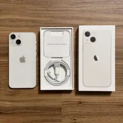 美品iPhone13 mini 128GB SIMフリー ケーブル新品未使用