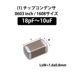 (1)★20個★0603/1608サイズ★チップ積層セラミックコンデンサのサムネイル