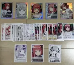 五等分の花嫁 カードゲーム 二乃まとめ売り