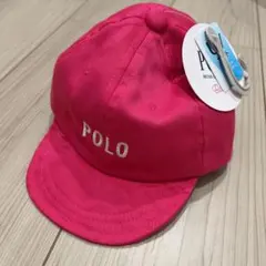 新品タグ付き　ベビー帽子　キャップ　POLO 48-50cm