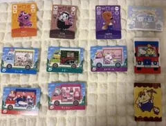 あつまれどうぶつの森 amiibo 8枚セットサンリオ もも、つねきち、フリル